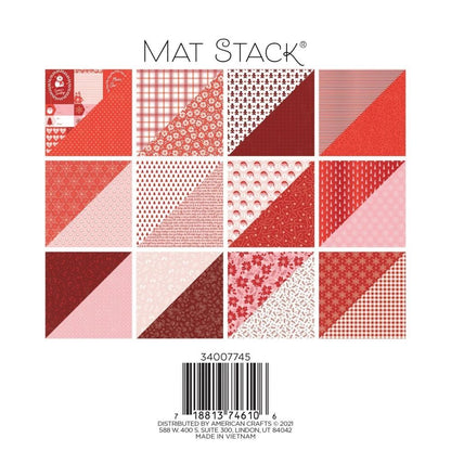 Frosted Peppermint 6" Cardstock / Block de Cartulina Navidad Descontinuado DCWV