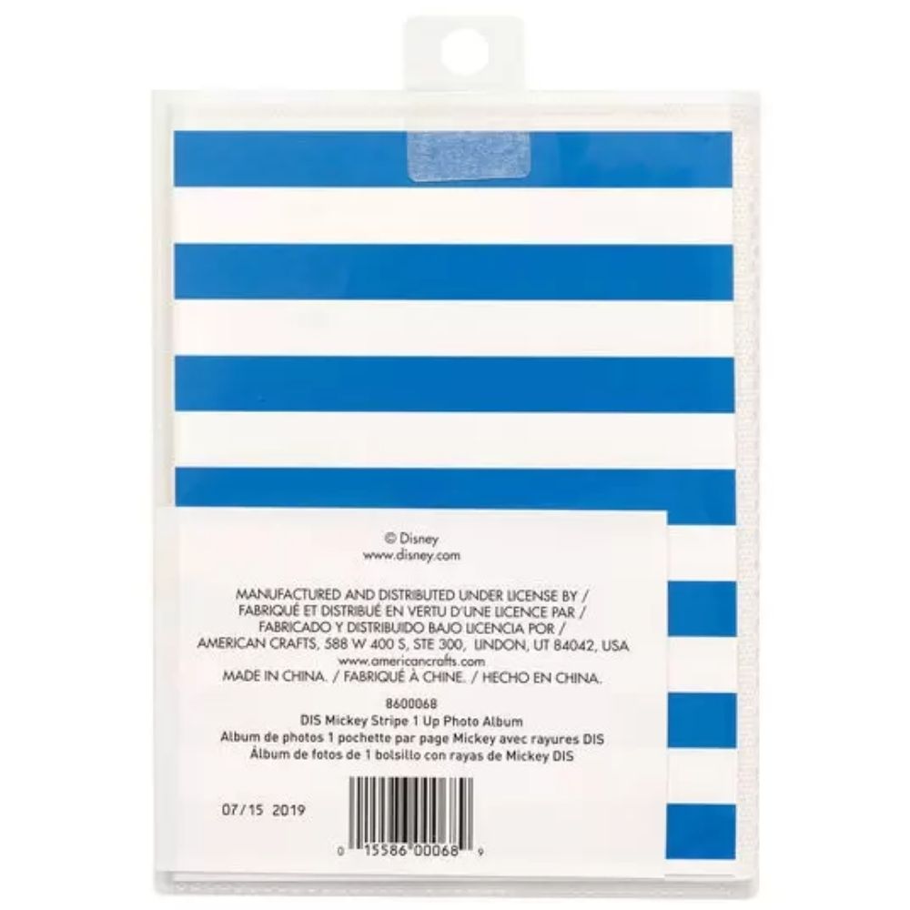 Photo Album 4x6" Mickey Stripes / Album de Mickey Mouse Descontinuado Ek Success