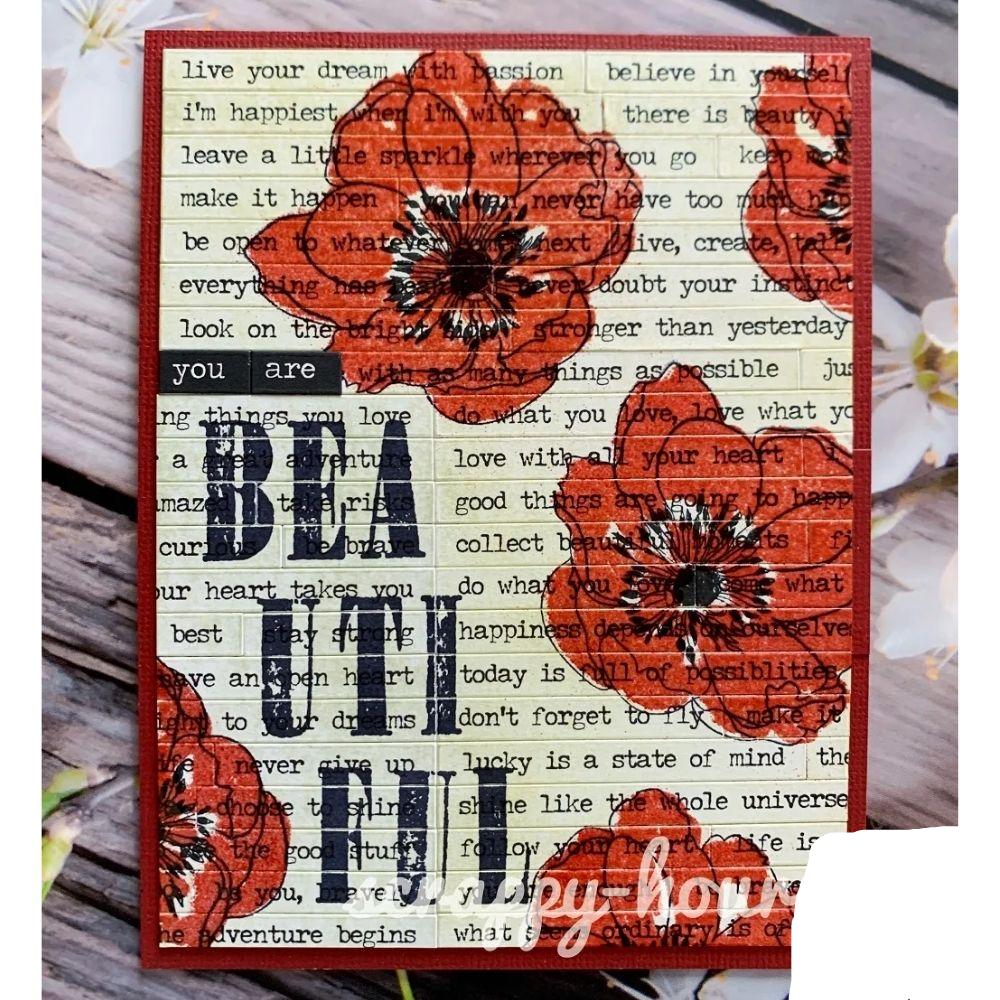 Distress Embossing Glaze Fired Brick / Polvo de Embossing Rojo Ladrillo Polvos de Embossing Ranger