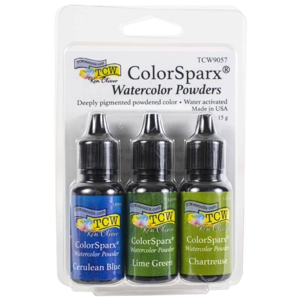 ColorSparx Watercolor Powders Poolside / Polvos de Acuarela
