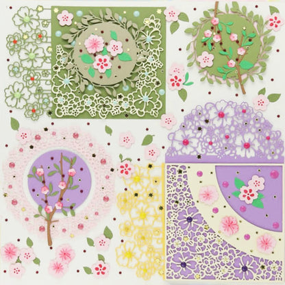 Flower Edge Dies / Suaje Borde Floreado  Amy Design