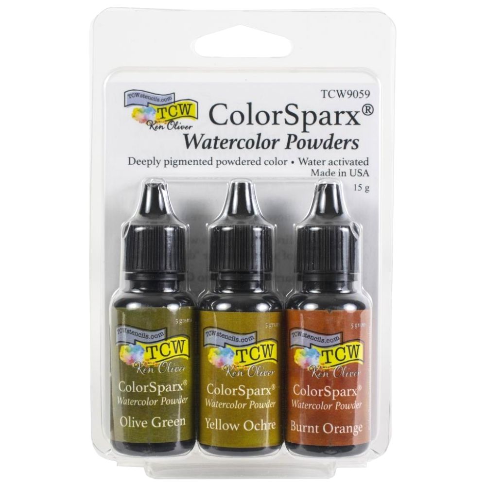 ColorSparx Watercolor Powders Grassland / Polvos de Acuarela