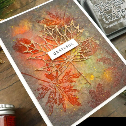 Distress Embossing Glaze Crackling Campfire / Polvo de Embossing Rojo Fuego Polvos de Embossing Ranger