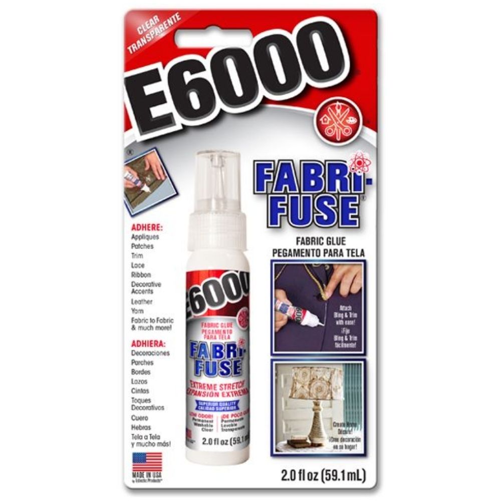 E6000 Fabri-Fuse Adhesive / Pegamento para Textiles y Adornos