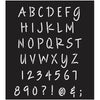 FolkArt Painting Stencil Alphabet Lite / Esténcil Alfabeto