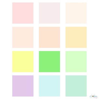 Pastel Adhesive Mat Stack 9.8cm / Block de Cartulina Adhesiva Descontinuado DCWV