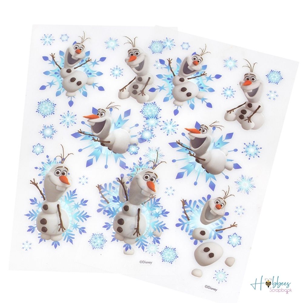 Olaf Flat Stickers / Estampas de Olaf Descontinuado Ek Success