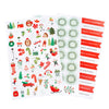 Paper Stickers Merry Little Christmas / 299 Estampas Navideñas