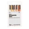 Fine Tip Chalk Marker Set Chic / Set de Marcadores Punta Fina Piel