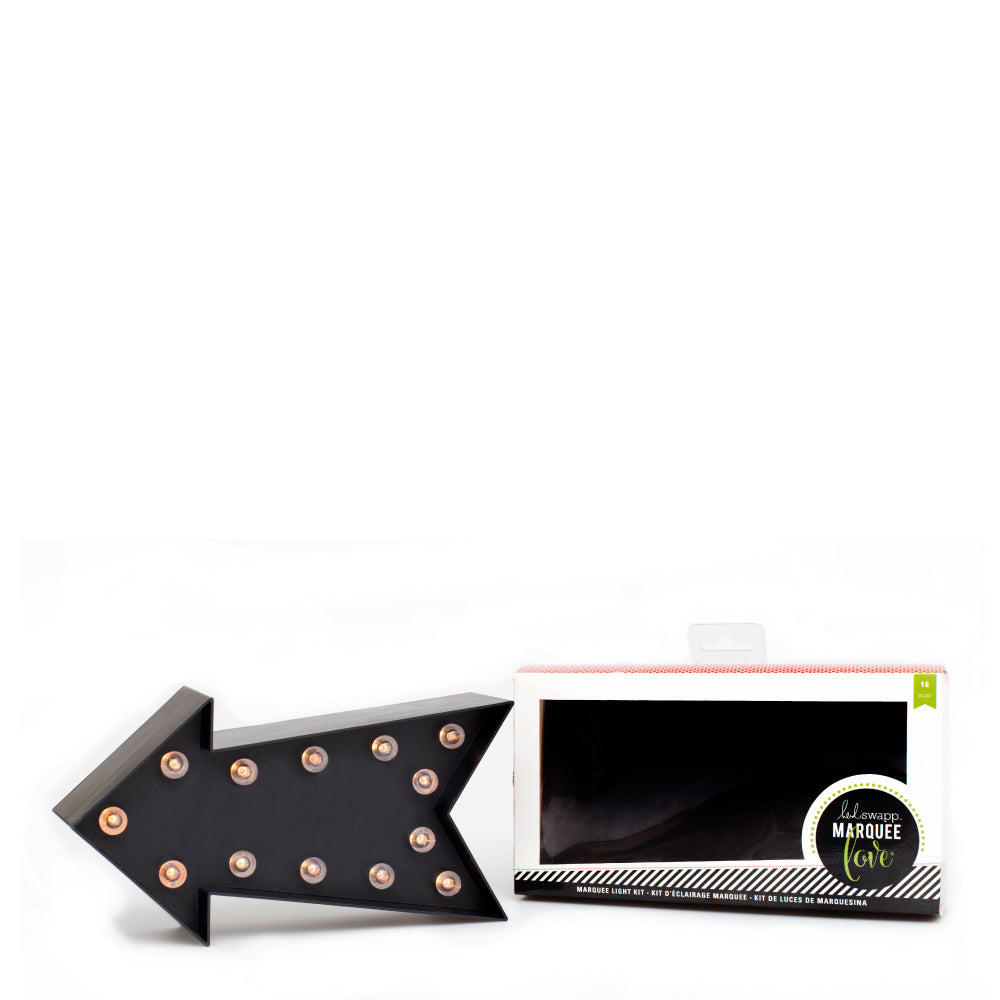 Marquee Light Arrow Kit / Figura de Flecha con Luces Descontinuado Heidi Swapp