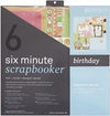 Kit de Scrapbook Rápido  / 6 Minute Scrapbooker Birthday