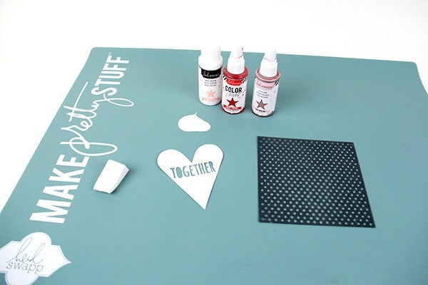 Silicone Craft Mat 18"X24" / Tapete de Silicón Protector Descontinuado Heidi Swapp