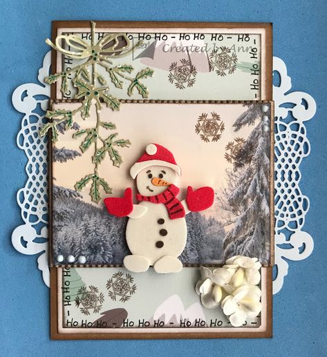 Snowman Yotr Die / Suaje de Muñeco de Nieve Descontinuado Joy Crafts