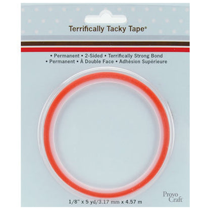 Terrifically Tacky Tape 1/8" / Cinta Adhesiva Doble Cara Muy Fuerte Descontinuado Provo Craft