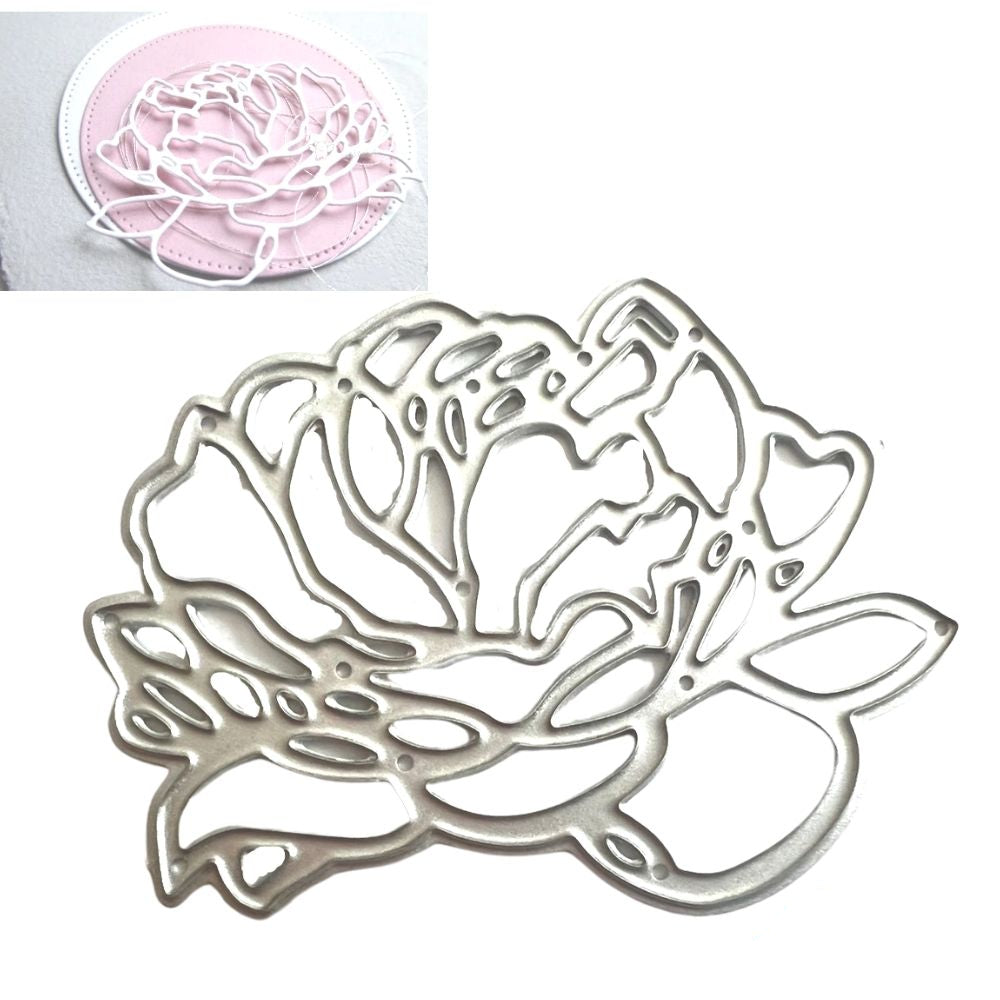 Suaje de Contorno de Flor Dados de Corte / Suajes / Troqueles Hobbees