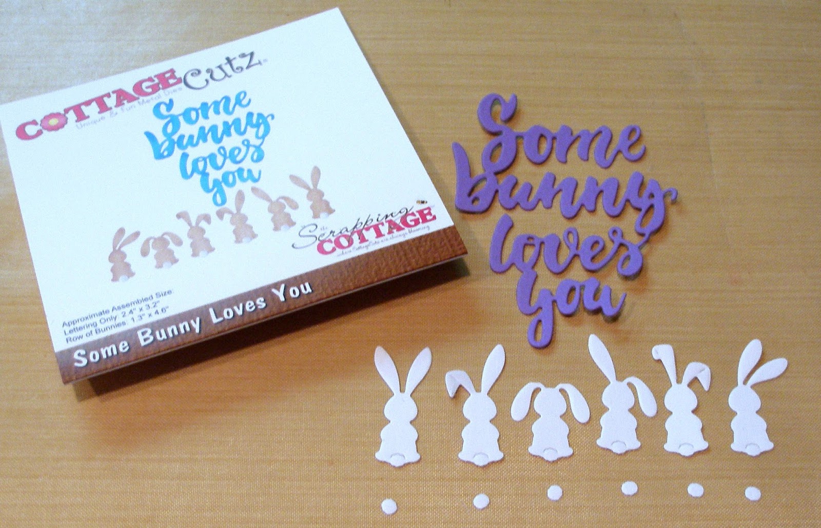 Some Bunny Loves You Die / Suaje de Conejos y Frase