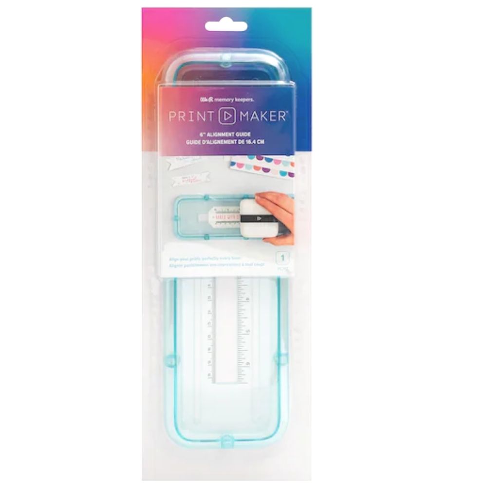 PrintMaker Alignment Guide 6" / Guía de 15.24 cm para PrintMaker Accesorios We R Memory Keepers