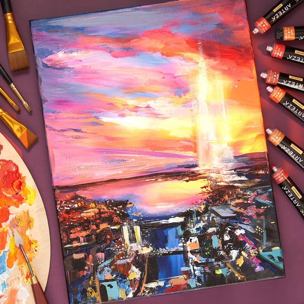 Canvas Panel 11 x 14" / Lienzo para Pintar Lienzos Art Supply Basics