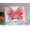 Flowing Butterfly Stencil / Esténcil de Mariposa