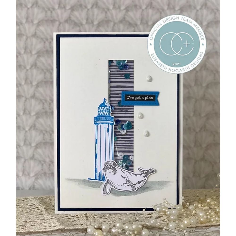 Sea &amp; Shore Stamps / 6 Sellos Mar y Costa Sellos Craft Consortium