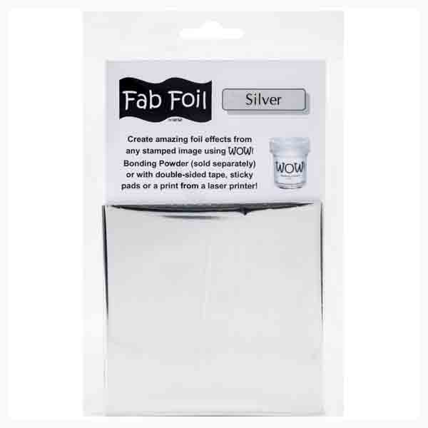 Silver Fab Foil / Papel Metalizado Plateado