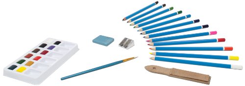 Watercolor Pencil Set / Estuche de Madera con Lápices Acuarelables