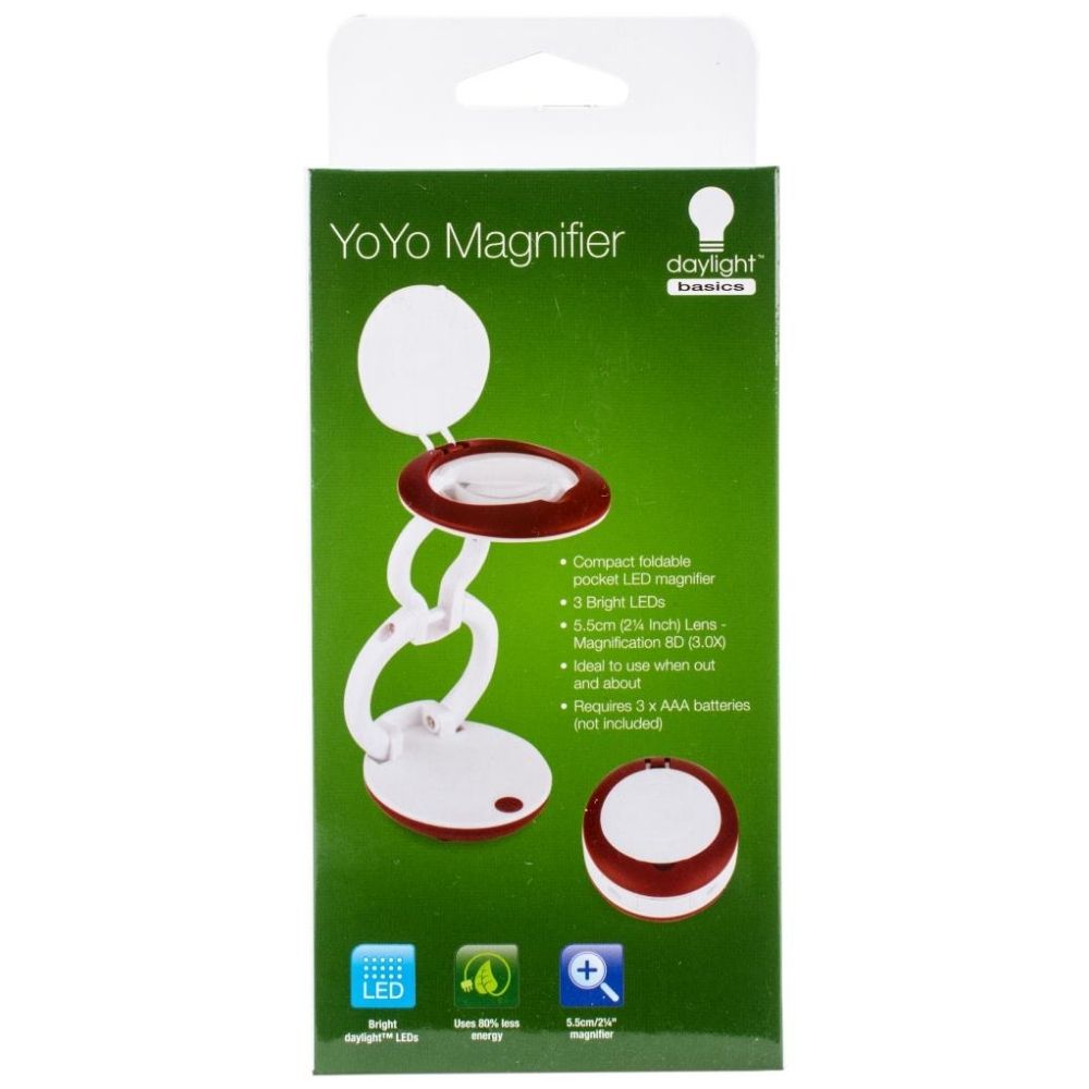 YoYo Magnifier / Lupa con Luces LED