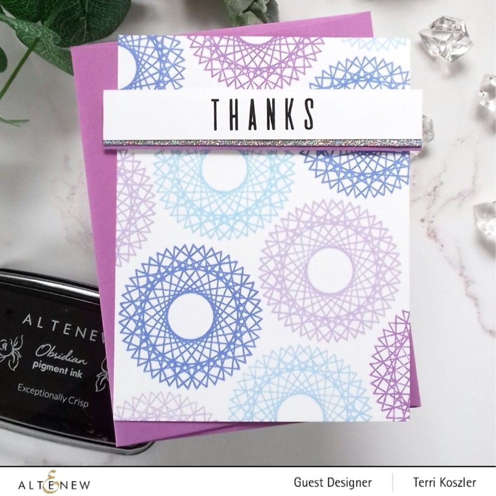 Shades Of Purple Crisp Dye Ink Oval Set / 4 Cojines de Tinta Morados Descontinuado Altenew