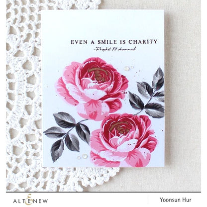 Warm Gray Crisp Dye Ink Oval Set / 4 Cojines de Tinta Grises Descontinuado Altenew