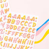 Fantastico Thickers Stickers / Estampas Gruesas de Alfabeto