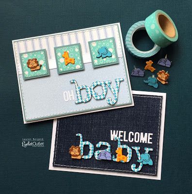 Baby Animal Brads / Brads de Animales Bebé Descontinuado Eyelet Outlet