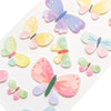 Bloom Street Dimensional Butterflies Stickers / Estampas De Mariposas Dimensionales