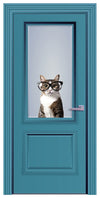 Joy Riders Cat Glasses Window Cling / Cling Adherible para Ventanas Gato Lentes