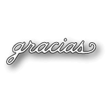 Gracias Cursive Die / Suaje de Gracias Descontinuado Memory Box