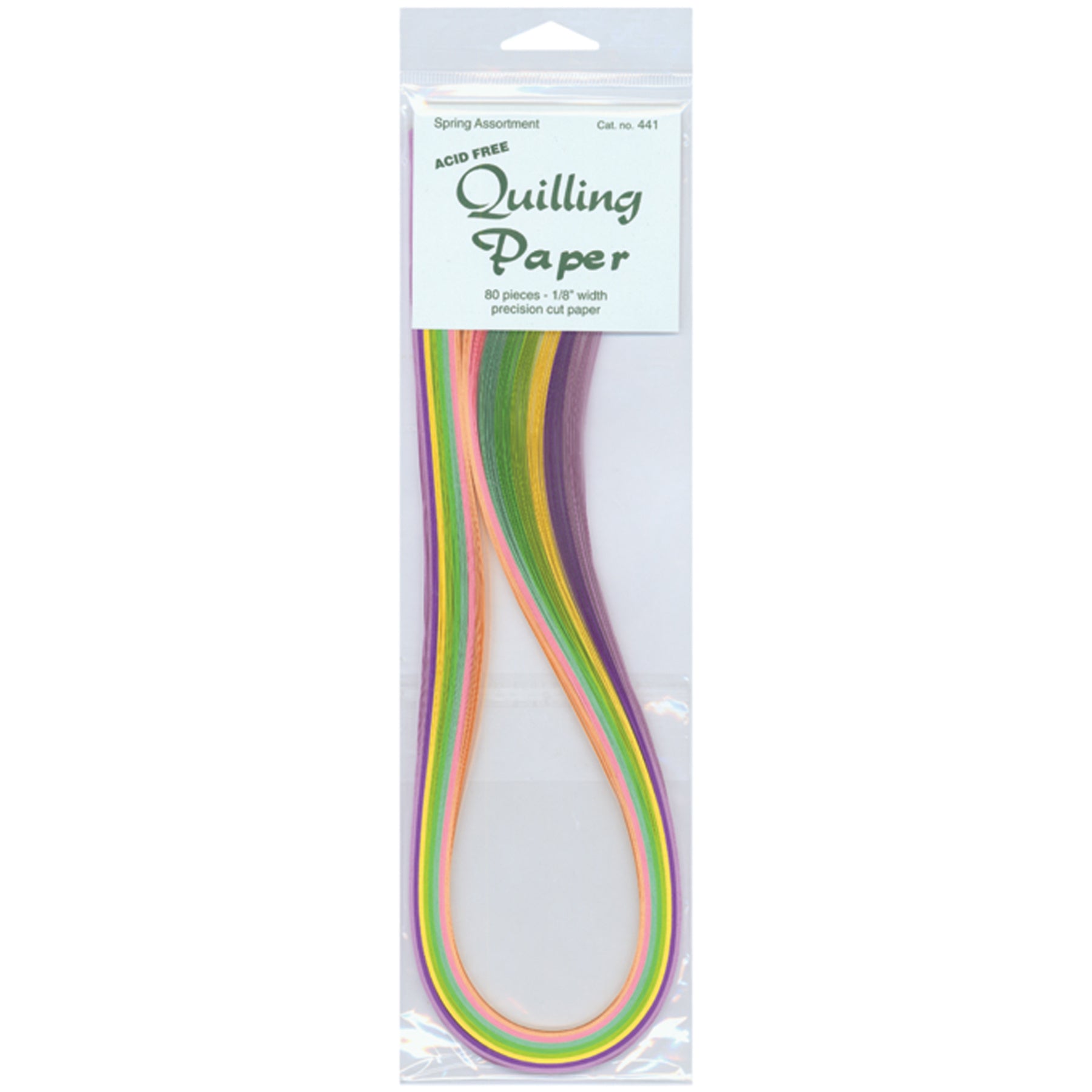 Quilling Paper Spring Assortment / Tiras de Papel para Filigrana Colores de Verano