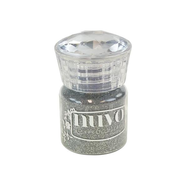 Embossing Powder Silver Moonlight / Polvo de Realce Plateado Polvos de Embossing Nuvo