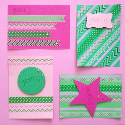 Washi Tape Polka Dot Boy / Cinta Adhesiva Puntos Descontinuado Queen&amp;Co