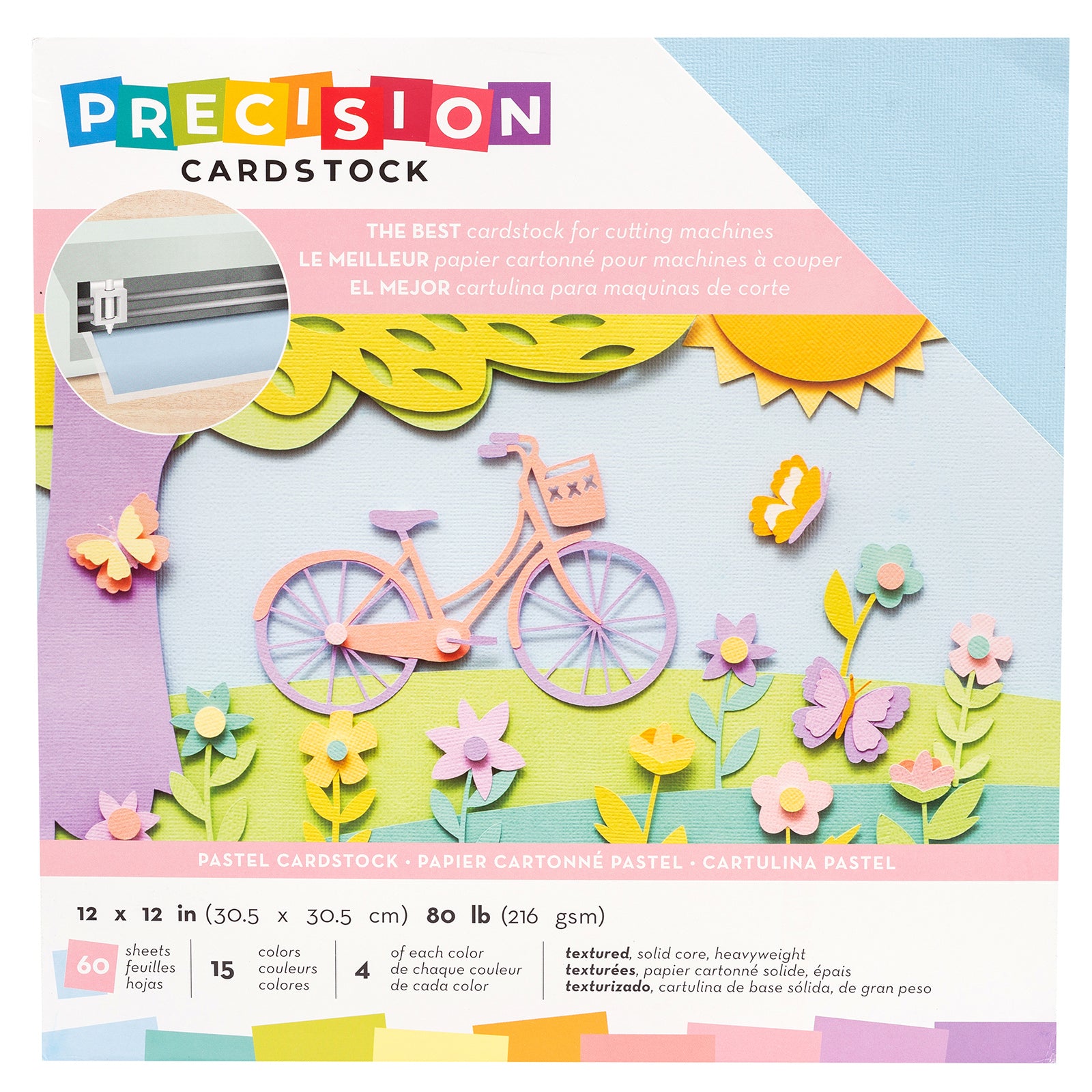 Pastel Cardstock / Block de Cartulina Colores Pastel