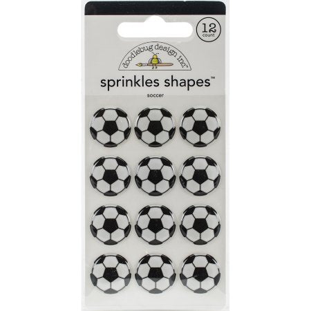 Sprinkle Shapes Soccer/ Estampas de Balon de Futbool