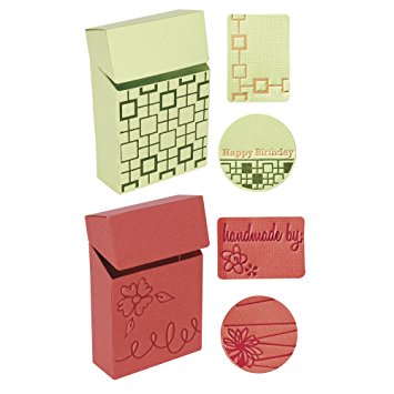 Fuse Large Design Plate Expansion Pack 2/Pkg Treat Box / Paquete de Expansión Cajitas Tratamiento 2 pz Accesorios Fiskars