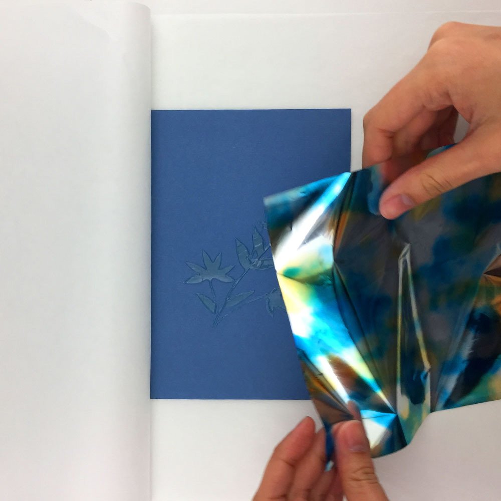 Gel Duo Pasta Aplicar Foil Flocking Estencil Frio Calor Hobbees