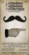 Tim Holtz Mini Mustache &amp; Pointed Finger Die / Suaje de Corte Bigote y Dedo
