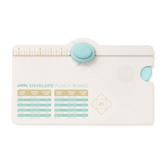 Mini Envelope Punch Board / Tablero Para Perforar Sobres Miniatura