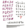 Thinlits Doodle Alphabet &amp; Numbers Die / Suajes de Alfabeto y Números