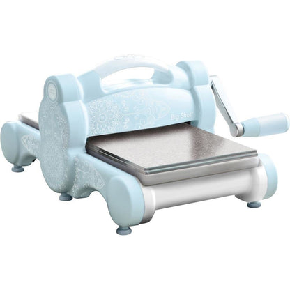 Big Shot Sky Blue Machine / Máquina Big Shot Azul con Mandalas Blancas Descontinuado Sizzix