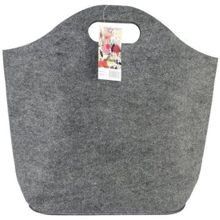 Felt Bag Grey / Bolsa de Fieltro Gris Personalizable