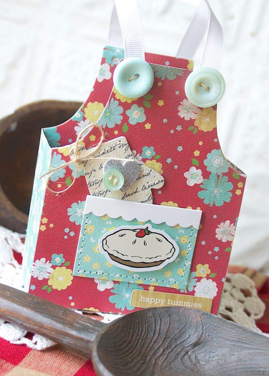 Box Apron XL Die / Troquel Caja Delantal y Accesorios Descontinuado Sizzix