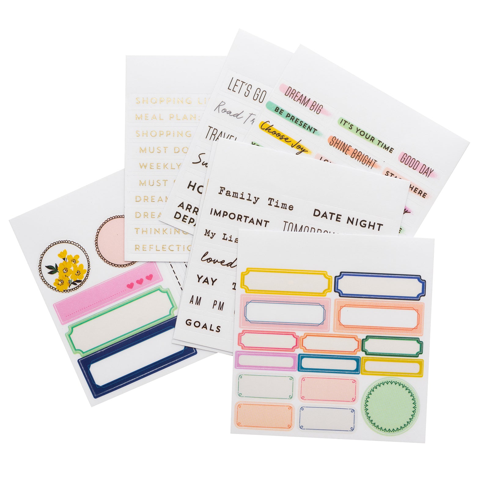 Planner Mini Sticker Book / Mini Estampass Adhesivas