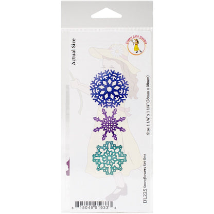 Snowflowers Set One Dies / Suajes de Corte de Copos de Nieve Descontinuado Cheery Lynn Designs