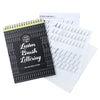 Kelly Creates Large Brush Workbook / Cuaderno de Trabajo para Tipografía 138 hojas